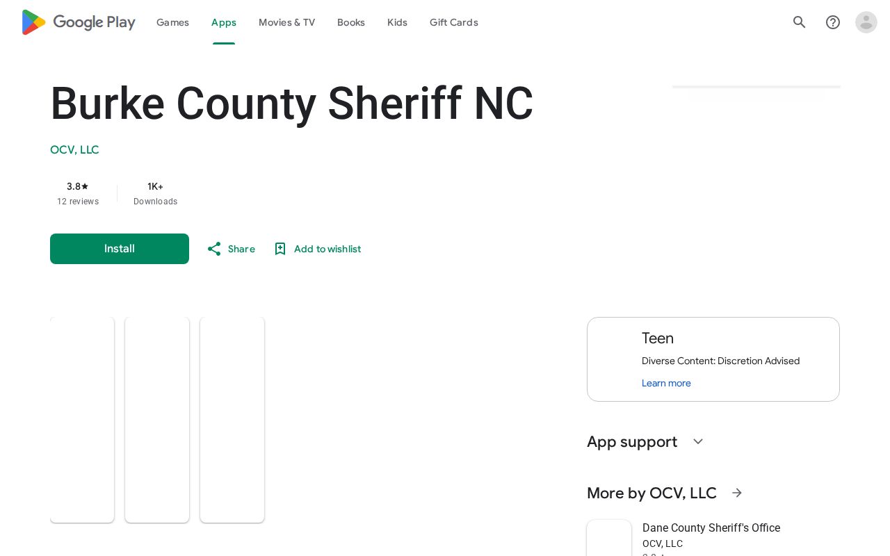 Burke County recent arrest and inmate search sheriff app listing